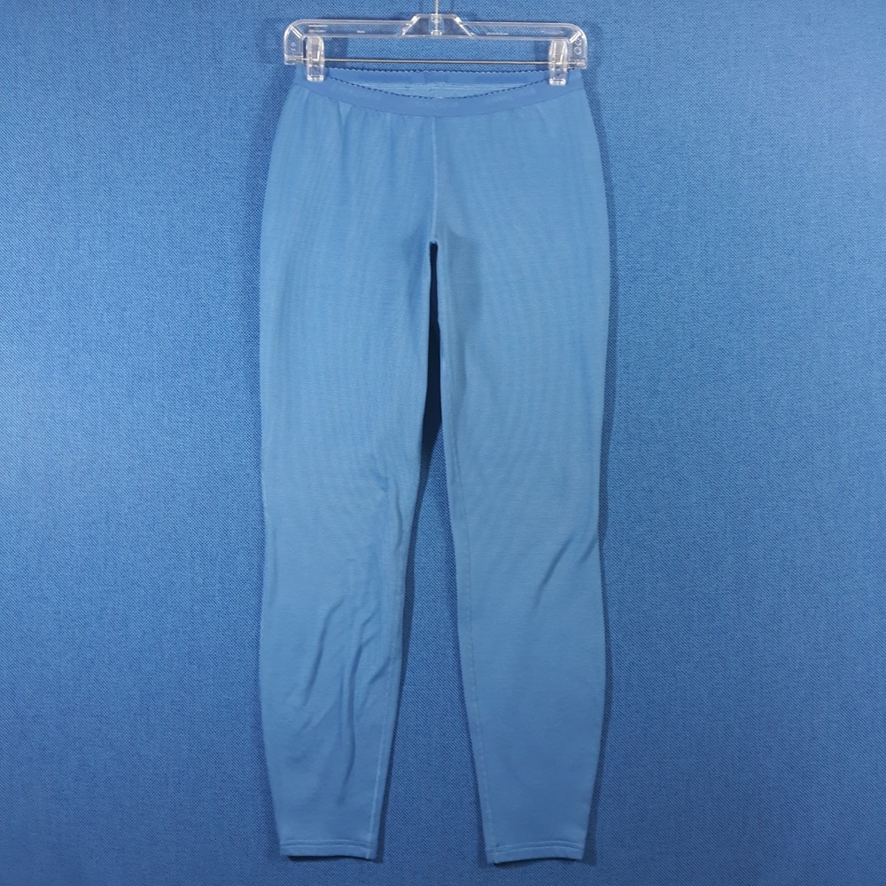 Patagonia Capilene Thermal Base Layer Leggings Womens Small Blue Outdoor